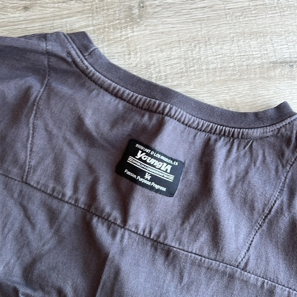 YoungLA - Drop Shoulder Tee - Grey (Size XL) - Picture 4 of 4